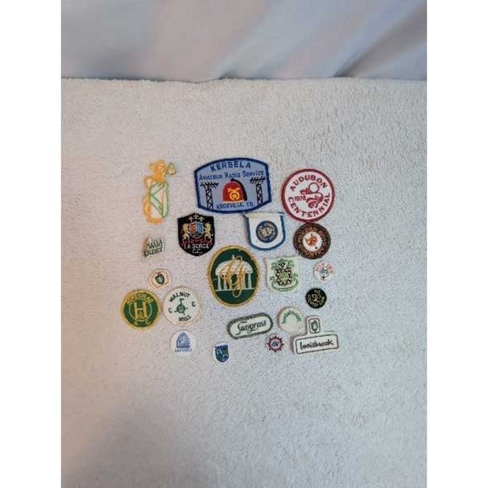 VTG Lot 21 Golf Course Country Club Embroidered Patches Bundle - Picture 2 of 16